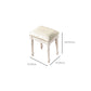 Solid Wood Makeup Vanity Desk Bedroom Dressing Table Stool Set with Drawer