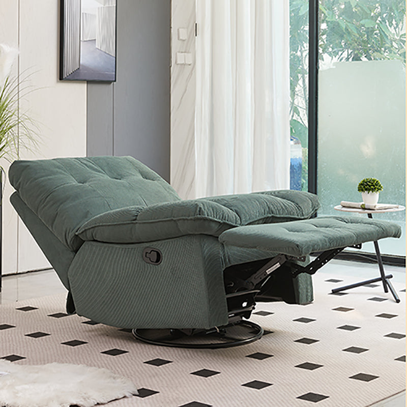 コンテンポラリーコーデュロイリクライナータフテッドスタンダードインドアリクライニングチェア