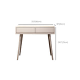 Wooden Makeup Vanity Desk Removable Lighted Mirror Vanity Dressing Table Set