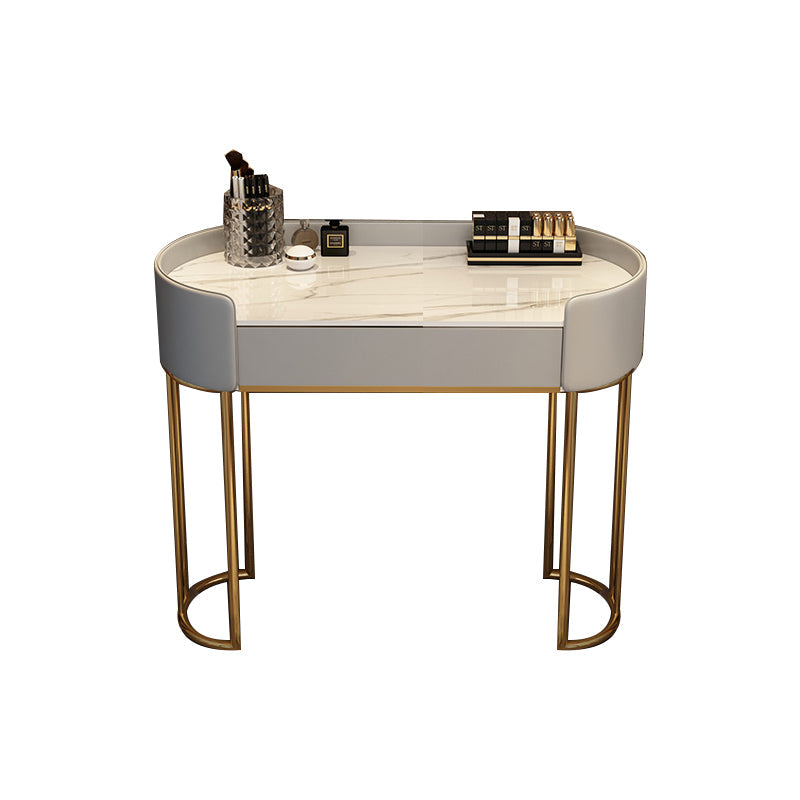 Descripción de tocador de maquillaje de pie Magno de espejo iluminado Conjunto de tocador con cajón