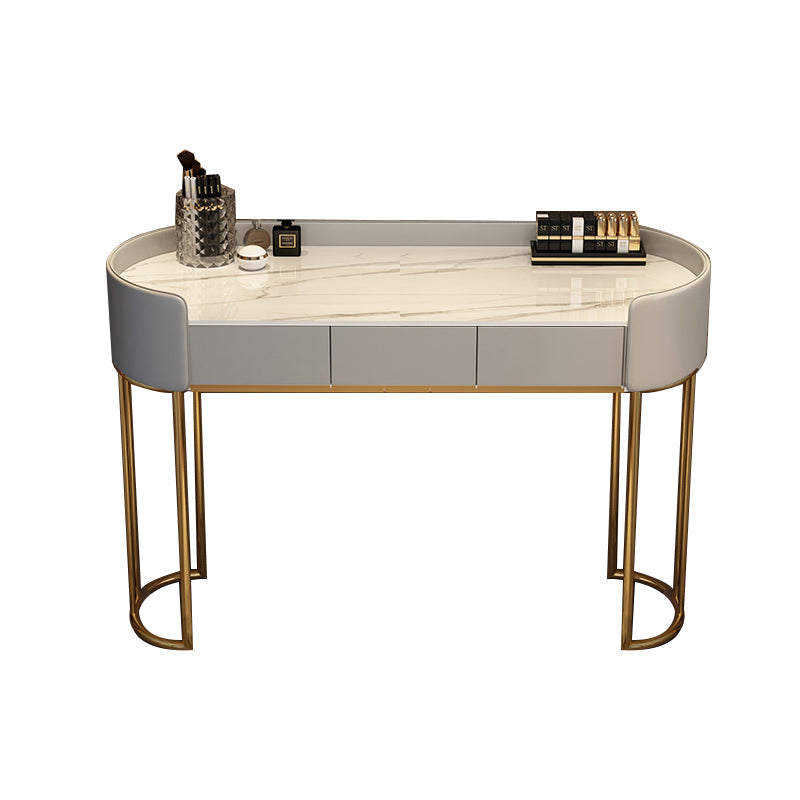 Descripción de tocador de maquillaje de pie Magno de espejo iluminado Conjunto de tocador con cajón