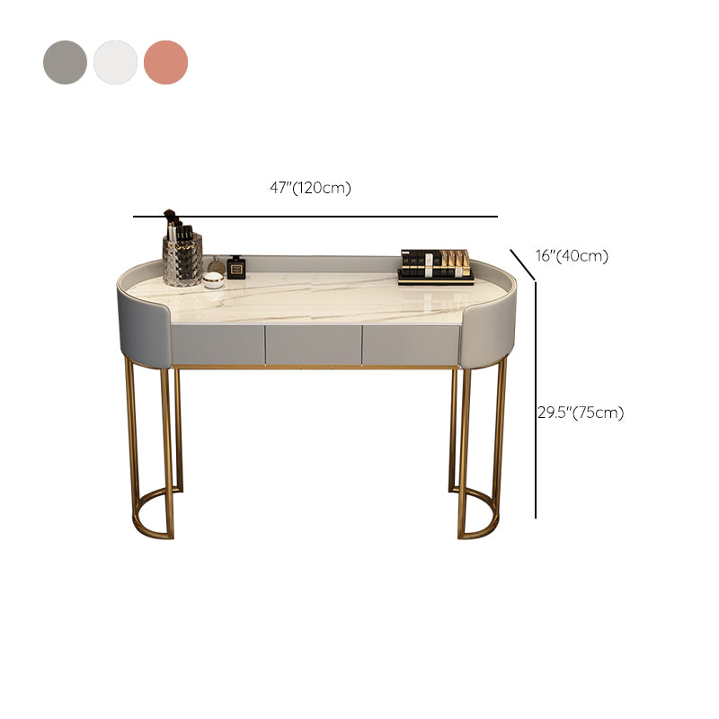 Descripción de tocador de maquillaje de pie Magno de espejo iluminado Conjunto de tocador con cajón