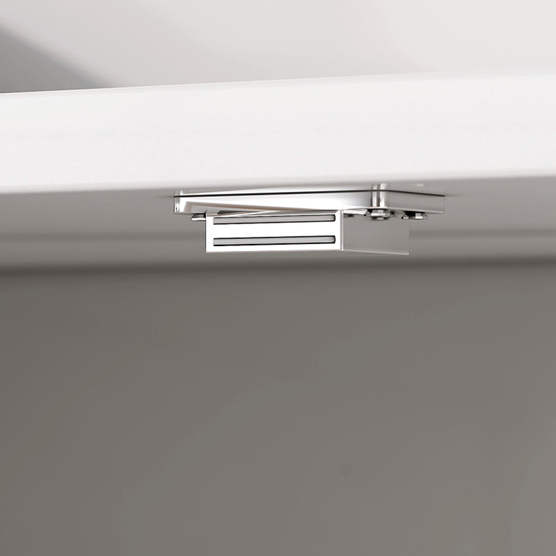 Minimalist Wooden Accent Cabinet Bar Pulls Handle Design Storage Cabinet