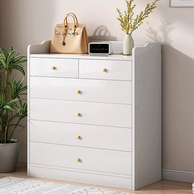 Minimalist Wooden Accent Cabinet Bar Pulls Handle Design Storage Cabinet