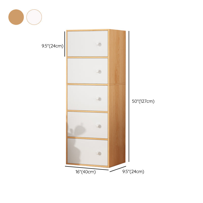Minimalist Wooden Accent Cabinet Rectangle Storage Cabinet with Drawer Clearhalo 'Cabinets & Chests' 'cabinets_chests' 'furn' 'furn_cabinets_chests' 'Furniture' 'Living Room Furniture' 7092844