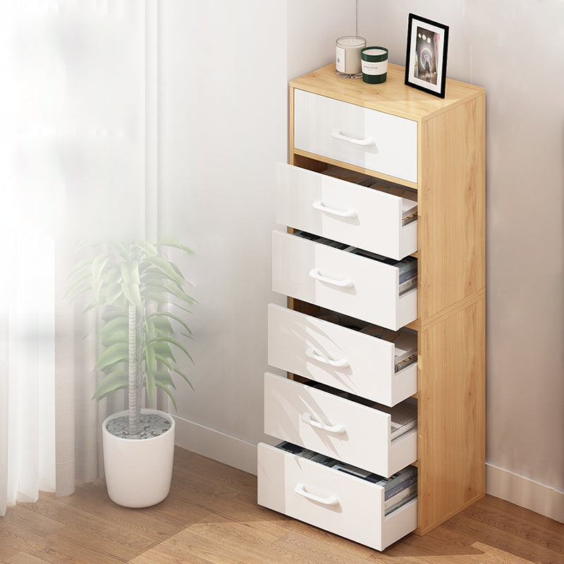 Contemporary Wood Storage Cabinet Modern Drawers Included Accent Chest Clearhalo 'Cabinets & Chests' 'cabinets_chests' 'furn' 'furn_cabinets_chests' 'Furniture' 'Living Room Furniture' 7092854