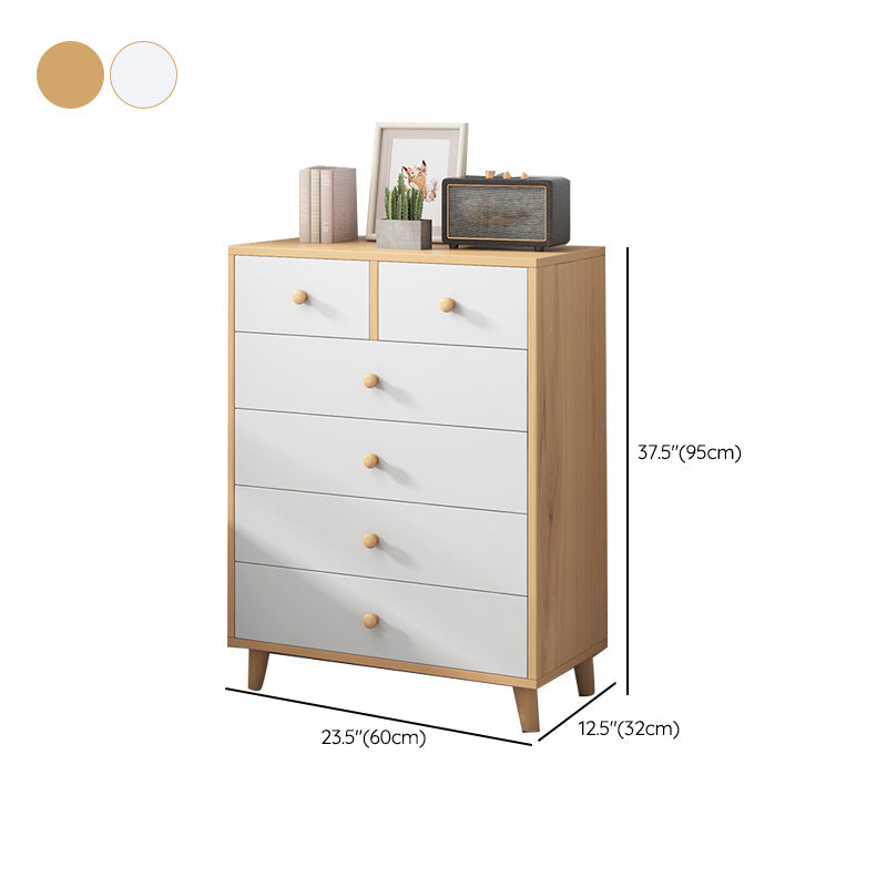 Contemporary Wood Storage Cabinet Modern Drawers Included Accent Chest Clearhalo 'Cabinets & Chests' 'cabinets_chests' 'furn' 'furn_cabinets_chests' 'Furniture' 'Living Room Furniture' 7092888