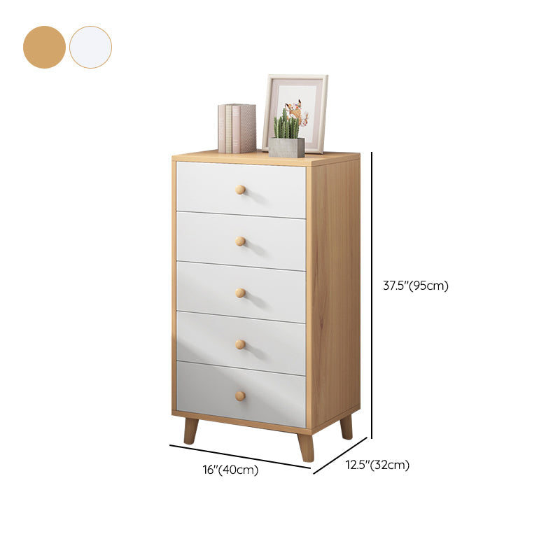Contemporary Wood Storage Cabinet Modern Drawers Included Accent Chest Clearhalo 'Cabinets & Chests' 'cabinets_chests' 'furn' 'furn_cabinets_chests' 'Furniture' 'Living Room Furniture' 7092889