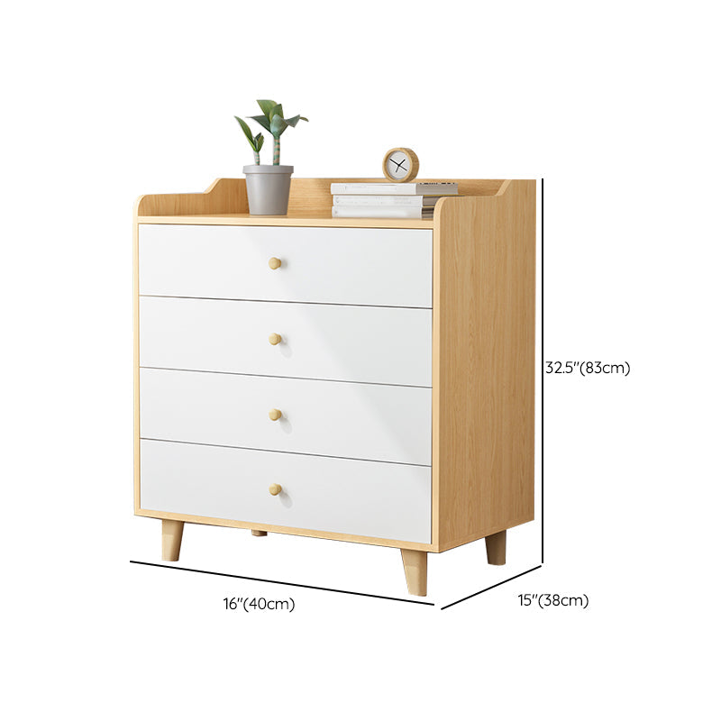 Contemporary Wood Storage Cabinet Modern Drawers Included Accent Chest Clearhalo 'Cabinets & Chests' 'cabinets_chests' 'furn' 'furn_cabinets_chests' 'Furniture' 'Living Room Furniture' 7092890