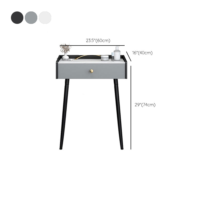 Moderno 28,9 "altezza 1- cassetto del cassetto tavolo da tavolo vanità