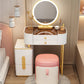 Modern Lighted Mirror Makeup Vanity Desaggio della scrivania Scatola Vanity Set con cassetto