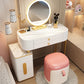 Modern Lighted Mirror Makeup Vanity Desaggio della scrivania Scatola Vanity Set con cassetto