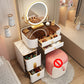 Modern Lighted Mirror Makeup Vanity Desaggio della scrivania Scatola Vanity Set con cassetto