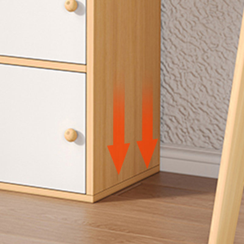 Modern Wooden Accent Cabinet Rectangle Storage Cabinet with Drawer Clearhalo 'Cabinets & Chests' 'cabinets_chests' 'furn' 'furn_cabinets_chests' 'Furniture' 'Living Room Furniture' 7093669