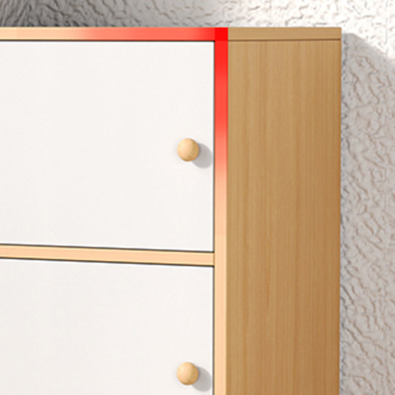 Modern Wooden Accent Cabinet Rectangle Storage Cabinet with Drawer Clearhalo 'Cabinets & Chests' 'cabinets_chests' 'furn' 'furn_cabinets_chests' 'Furniture' 'Living Room Furniture' 7093671