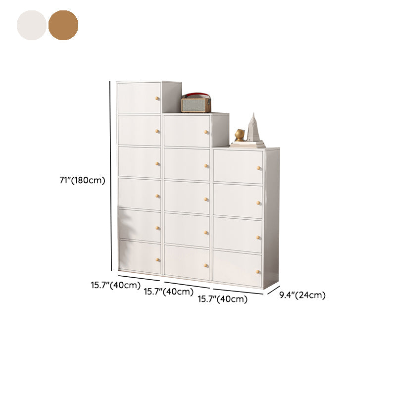 Modern Wooden Accent Cabinet Rectangle Storage Cabinet with Drawer Clearhalo 'Cabinets & Chests' 'cabinets_chests' 'furn' 'furn_cabinets_chests' 'Furniture' 'Living Room Furniture' 7093714