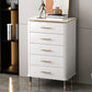 Modern Rectangle Accent Chest Wood Soft Close Drawers Storage Cabinet