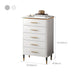 Modern Rectangle Accent Chest Wood Soft Close Drawers Storage Cabinet