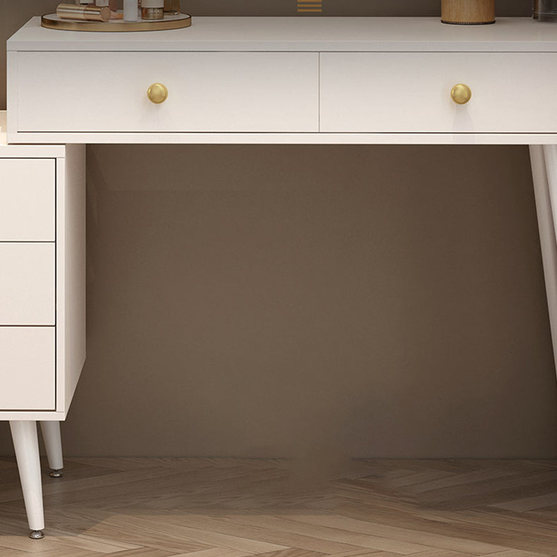 Moderno set da toeletta da letto per cambio in legno in legno bianco moderno