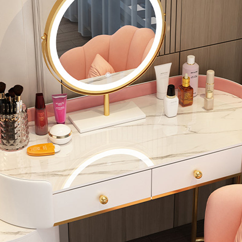 Madenado de madera Desk Despers Boressing Thoolet Tabures con cajón