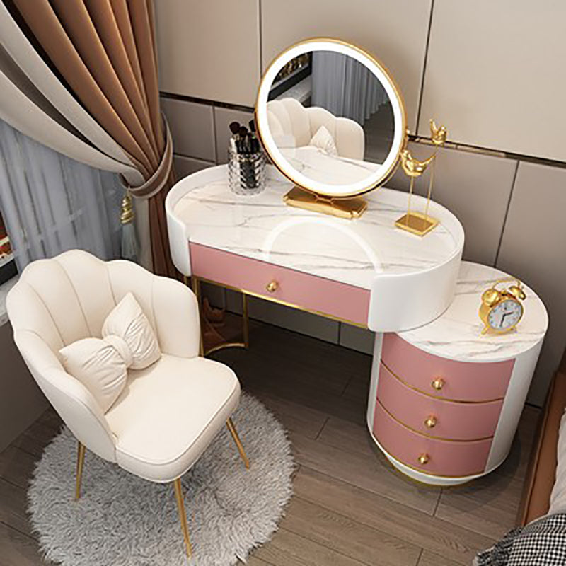 Madenado de madera Desk Despers Boressing Thoolet Tabures con cajón