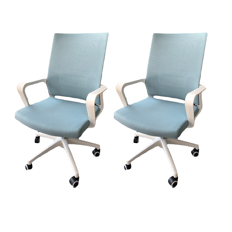 固定された武器室の椅子調整可能なシート高さデスクチェア付きホイール付き