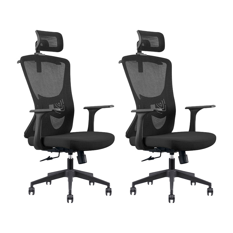 モダンな固定武器室の椅子が悲惨な調整可能なシートの高さの人間工学に基づいたデスクチェア