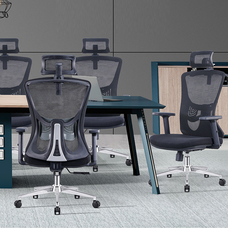 モダンな固定武器室の椅子が悲惨な調整可能なシートの高さの人間工学に基づいたデスクチェア