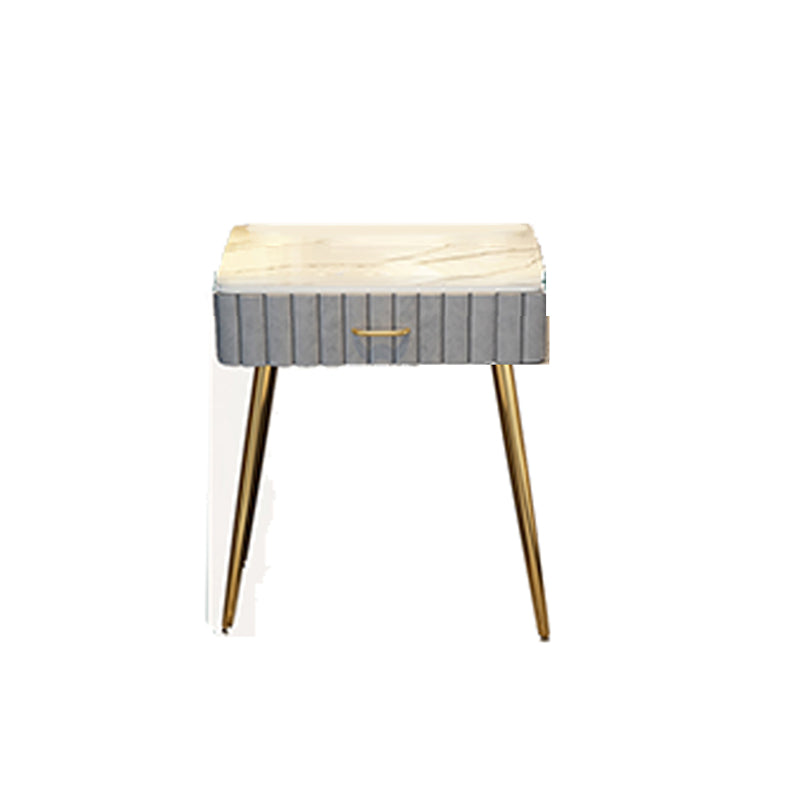 Scrivania per il trucco a specchio illuminato in piedi set di vanità per trucco con cassetto