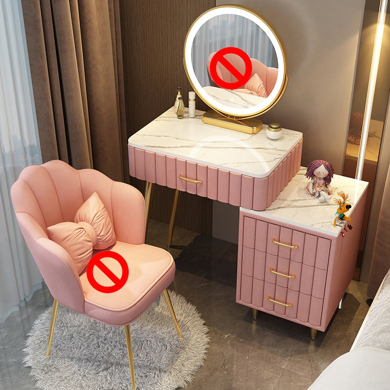 Set di vanità per trucco a specchio illuminato