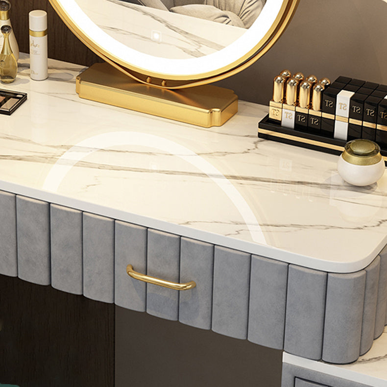 Set di vanità per trucco a specchio illuminato