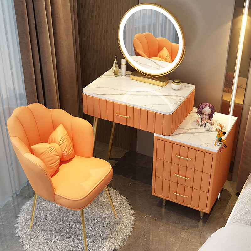 Set di vanità per trucco a specchio illuminato