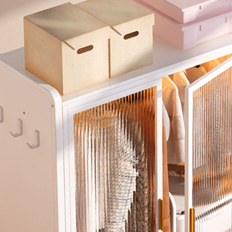 Moderne stijl combinatie arme glazen garderobe kast voor thuis