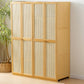 Modern Style Wardrobe Cabinet Wooden Wardrobe Armoire with Shelves 47.2"L x 19.7"W x 62.9"H Clearhalo 'Armoires & Wardrobes' 'armoires_wardrobes' 'Bedroom Furniture' 'furn' 'furn_armoires_wardrobes' 'Furniture' 7095564