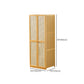 Modern Style Wardrobe Cabinet Wooden Wardrobe Armoire with Shelves Clearhalo 'Armoires & Wardrobes' 'armoires_wardrobes' 'Bedroom Furniture' 'furn' 'furn_armoires_wardrobes' 'Furniture' 7095578