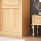 Modern Wardrobe Armoire Solid Wood Wardrobe Cabinet with Doors