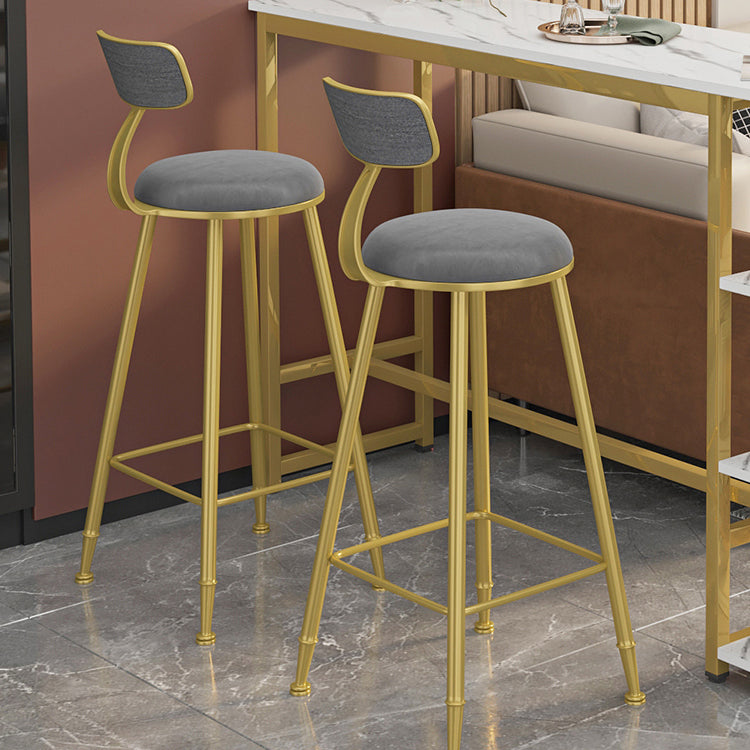 Modern Style Bistro Bar Table Rectangle Gold Frame Bar Table Clearhalo 'Bar Furniture' 'Bar Tables' 'bar_tables' 'furn' 'furn_bar_tables' 'Furniture' 'Kitchen & Dining Furniture' 7095742