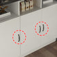 Modern Bistro Bar Table Rectangle Wooden Bar Table with Storage Clearhalo 'Bar Furniture' 'Bar Tables' 'bar_tables' 'furn' 'furn_bar_tables' 'Furniture' 'Kitchen & Dining Furniture' 7095842