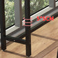 Industrial Bar Table Rectangle Wood Bar Table for Dining Room Clearhalo 'Bar Furniture' 'Bar Tables' 'bar_tables' 'furn' 'furn_bar_tables' 'Furniture' 'Kitchen & Dining Furniture' 7095855