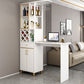 Modern Style Bar Table Stone Bar Table with Storage for Living Room Clearhalo 'Bar Furniture' 'Bar Tables' 'bar_tables' 'furn' 'furn_bar_tables' 'Furniture' 'Kitchen & Dining Furniture' 7095937