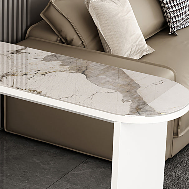 Modern Style Bar Table Stone Bar Table with Storage for Living Room Clearhalo 'Bar Furniture' 'Bar Tables' 'bar_tables' 'furn' 'furn_bar_tables' 'Furniture' 'Kitchen & Dining Furniture' 7095943