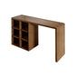 Mesa de bar de estilo moderno, mesa de bar rectangular de madera maciza para sala de estar