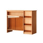 Modern Style Bar Table Rectangle Storage Wood Bar Table for Living Room 53"L x 23"W x 42"H Wood Without Chairs Clearhalo 'Bar Furniture' 'Bar Tables' 'bar_tables' 'furn' 'furn_bar_tables' 'Furniture' 'Kitchen & Dining Furniture' 7096002