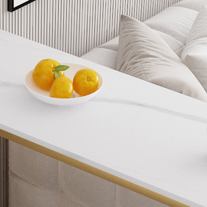Modern Style Bar Table Stone Top Bar Table with Storage for Living Room Clearhalo 'Bar Furniture' 'Bar Tables' 'bar_tables' 'furn' 'furn_bar_tables' 'Furniture' 'Kitchen & Dining Furniture' 7096089