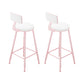 1/2/5 Pieces Table and Stool Set Faux Marble Pub Dining Set for Home Chair(s) Pink 2 Piece Set Clearhalo 'Bar Furniture' 'furn' 'furn_home_bar_bar_sets' 'Furniture' 'Home Bars & Bar Sets' 'home_bar_bar_sets' 'Kitchen & Dining Furniture' 7096099