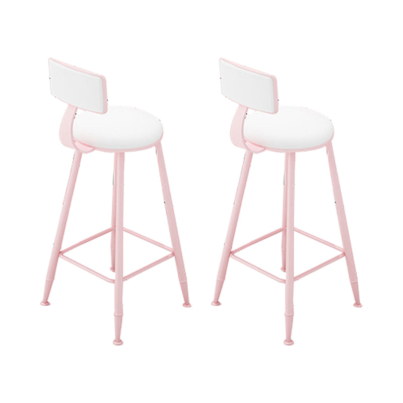 1/2/5 Pieces Table and Stool Set Faux Marble Pub Dining Set for Home Chair(s) Pink 2 Piece Set Clearhalo 'Bar Furniture' 'furn' 'furn_home_bar_bar_sets' 'Furniture' 'Home Bars & Bar Sets' 'home_bar_bar_sets' 'Kitchen & Dining Furniture' 7096099
