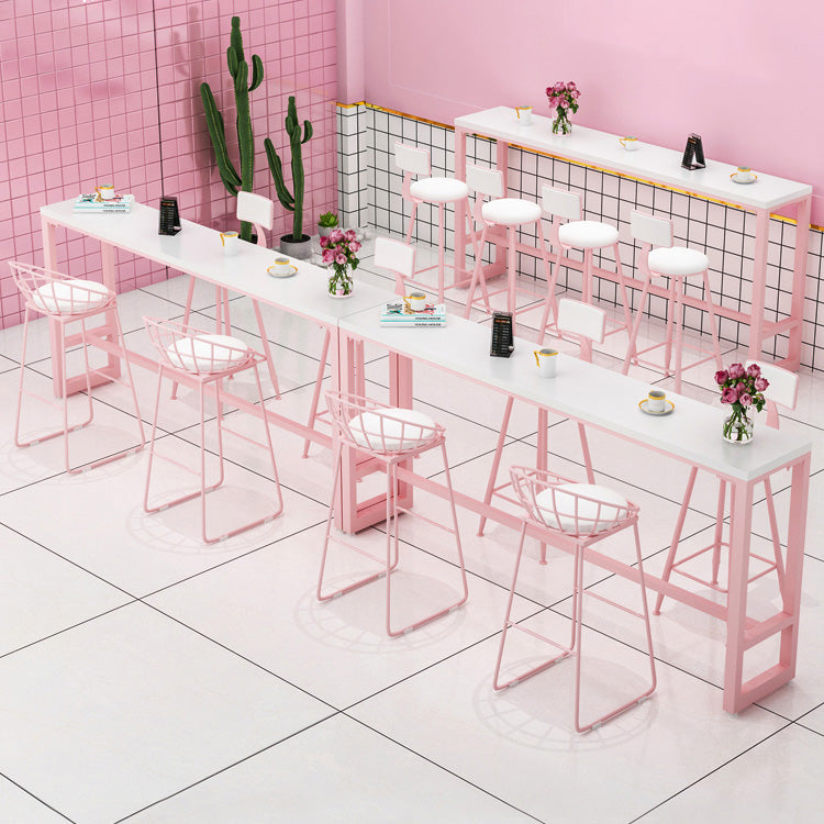 1/2/5 Pieces Table and Stool Set Faux Marble Pub Dining Set for Home Clearhalo 'Bar Furniture' 'furn' 'furn_home_bar_bar_sets' 'Furniture' 'Home Bars & Bar Sets' 'home_bar_bar_sets' 'Kitchen & Dining Furniture' 7096104