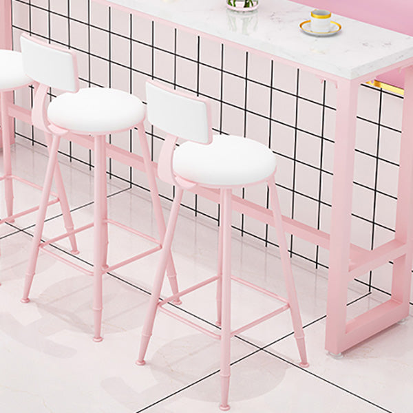 1/2/5 Pieces Table and Stool Set Faux Marble Pub Dining Set for Home Clearhalo 'Bar Furniture' 'furn' 'furn_home_bar_bar_sets' 'Furniture' 'Home Bars & Bar Sets' 'home_bar_bar_sets' 'Kitchen & Dining Furniture' 7096108