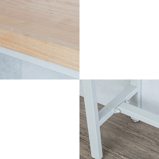 Modern Bar Table Set 1/2/5 Pieces Pine Solid Wood Rectangle Bistro Set