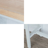 Modern Bar Table Set 1/2/5 Pieces Pine Solid Wood Rectangle Bistro Set